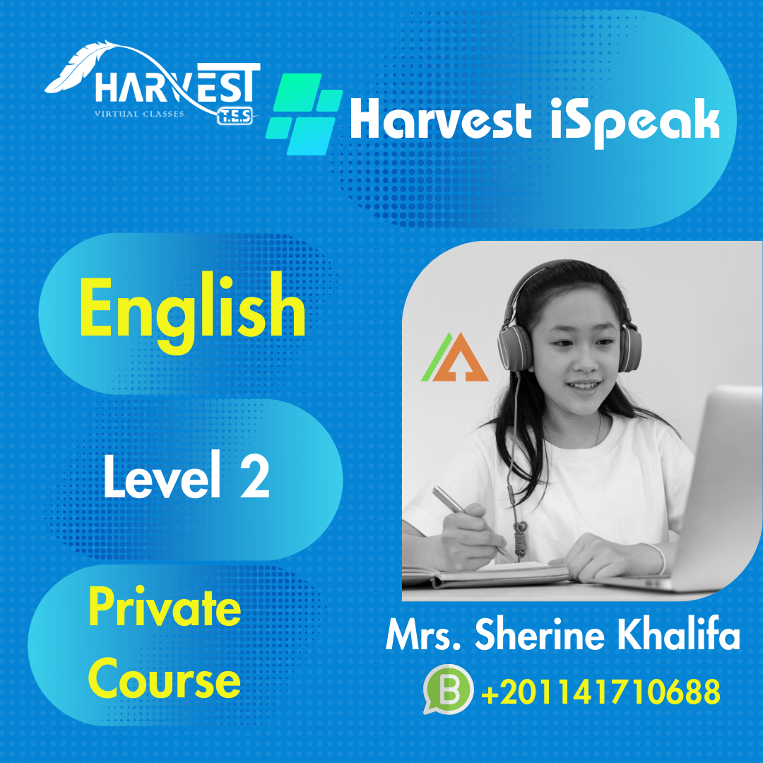 Mrs. Sherine Khalifa English Level 2 Private (1)